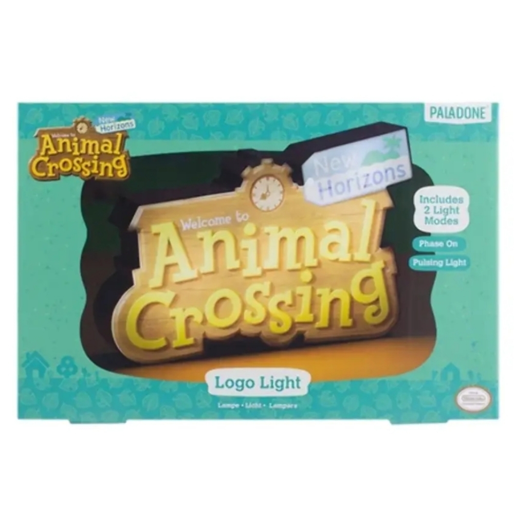 Animal Crossing New Horizons Logo Light Nintendo Official NEW